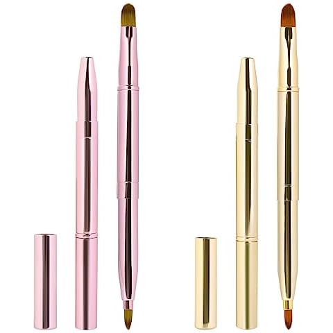 Sliverdew 2 Pack Retractable Lip Brush Cover