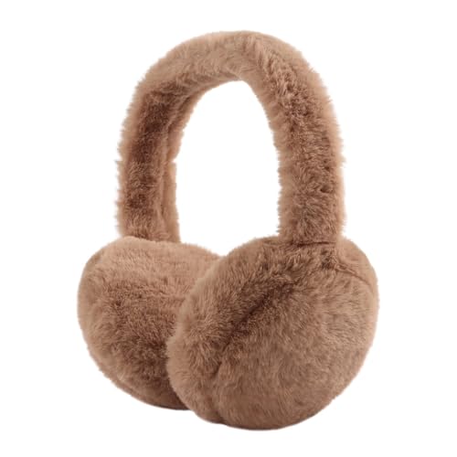 Ohrenschützer Warmer Ohrenschützer Faltbarer Ohrenschützer Winter Flauschiger Ohrenwärmer Thermischer Plüsch Lustiger für Herren Damen Radfahren, Skifahren, Laufen (Khaki)