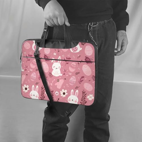 Maletín para portátil 15.6 pulg impermeable color rosa miniatura 2