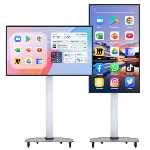 HUSHIDA 55" Smart TV & Whiteboard, Android 13, 8G RAM, 128G