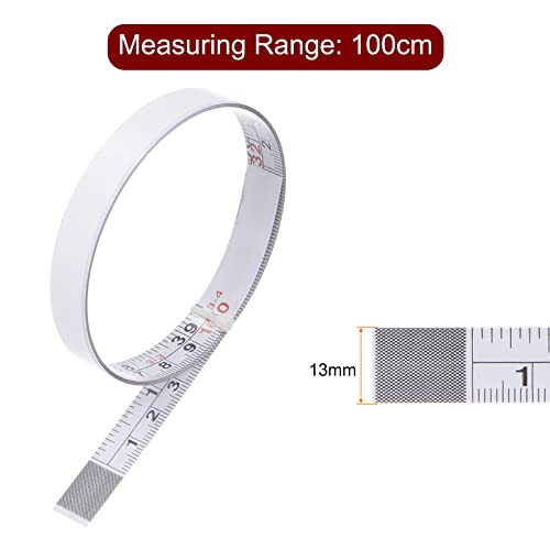 Cinta métrica adhesiva HARFINGTON 1 metro blanco miniatura 2