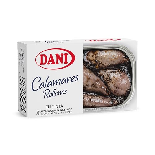 Dani - Calamares rellenos en su tinta, 111 g