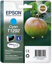 Epson Original C13T12924010 / T1292 Ink Cartridge Cyan Stylus Office BX 925 FWD