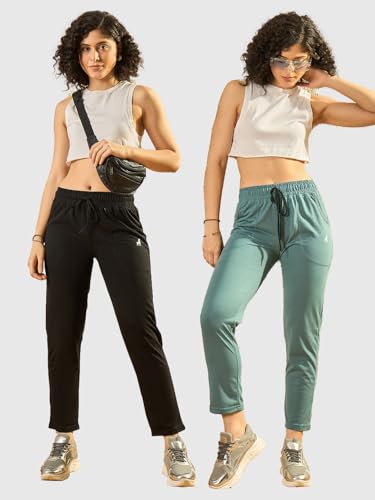 Image of Modeve Women Track Regular Fit Pants