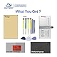 ANTIEE G3HTA027H DYNR01 38.2Wh Akku Kompatibel mit Microsoft Surface Pro 4 1724 12.3 inch Series Tablet G3HTA026H 7.5V 5087mAh with Tools