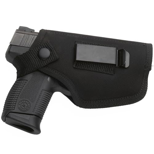 ComfortTac Pistol Holsters for Concealed Carry - Right-Handed Wear Inside (IWB), Glock Holster, 9mm, 380 Gun Holster for Men & Women