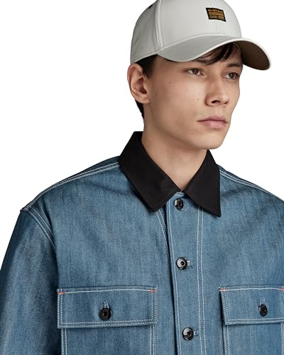 G-Star Raw Originals Baseball Cap, Accesorios Para Hombre, Gris Oyster Mushroom D03219-D387-D607 , Pc G-Star Raw Originals Baseball Cap, Accesorios Para Hombre, Gris Oyster Mushroom D03219-D387-D607 , Pc
