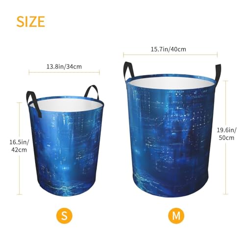 Panier à linge pour ranger les couvertures encombrantes facilement