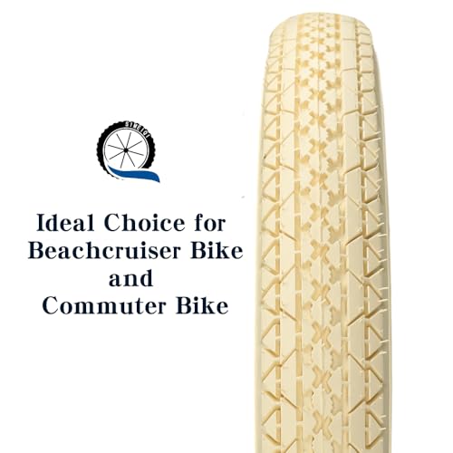 SIMEIQI 26x2.125 Cream Wall Tires