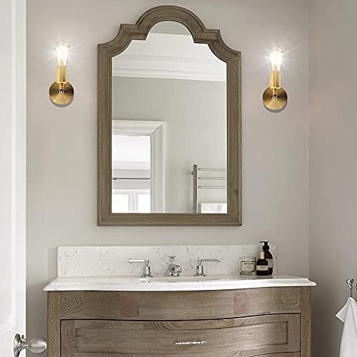 Image of Industrial Wall Light Vanity Light Wall Lamp Sconce, Wall Lighting Fixtures, Retro Rustic Wall Mount Lamp Vintage Bathroom Light Fixtures for Hallway Kitchen Bedroom Doorway[E27]