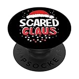 Scared Santa Claus Christmas Matching Costume PopSockets Swappable PopGrip