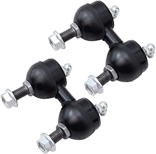 Image of Detroit Axle - 12pc End Suspension Kit for 2001-2006 Hyundai Elantra 2002 2003 2004 2005, Front 2 Lower Control Arms w /Ball Joints 4 Inner & Outer Tie Rods 4 Front Rear Sway Bars 2 Boots Replacement