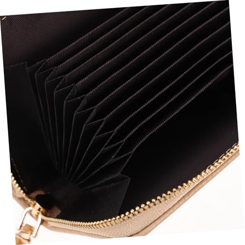 BESTYASH Fashionable Accordion Card Holder Wallet for Women Compact Purse with Pu Material for Everyday Use Stylish Short Wallet for Cards and Ids3