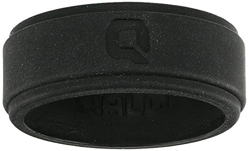 QALO Men's Functional Silicone Rings with Ring Storage Pouch, Tough Q2X Material Classic & Step Edge Collection