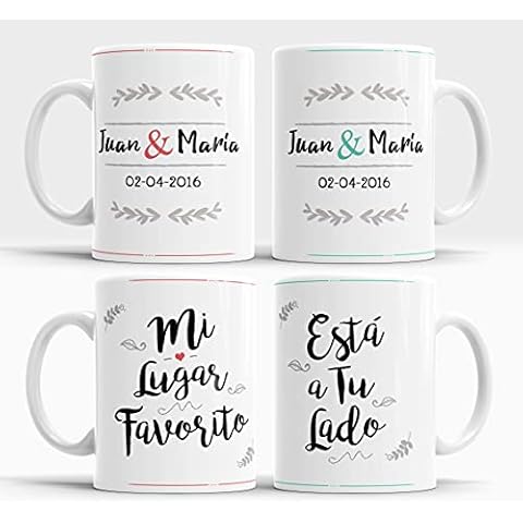 Taza para capuchino OyC Original y Creativo para boda Cover