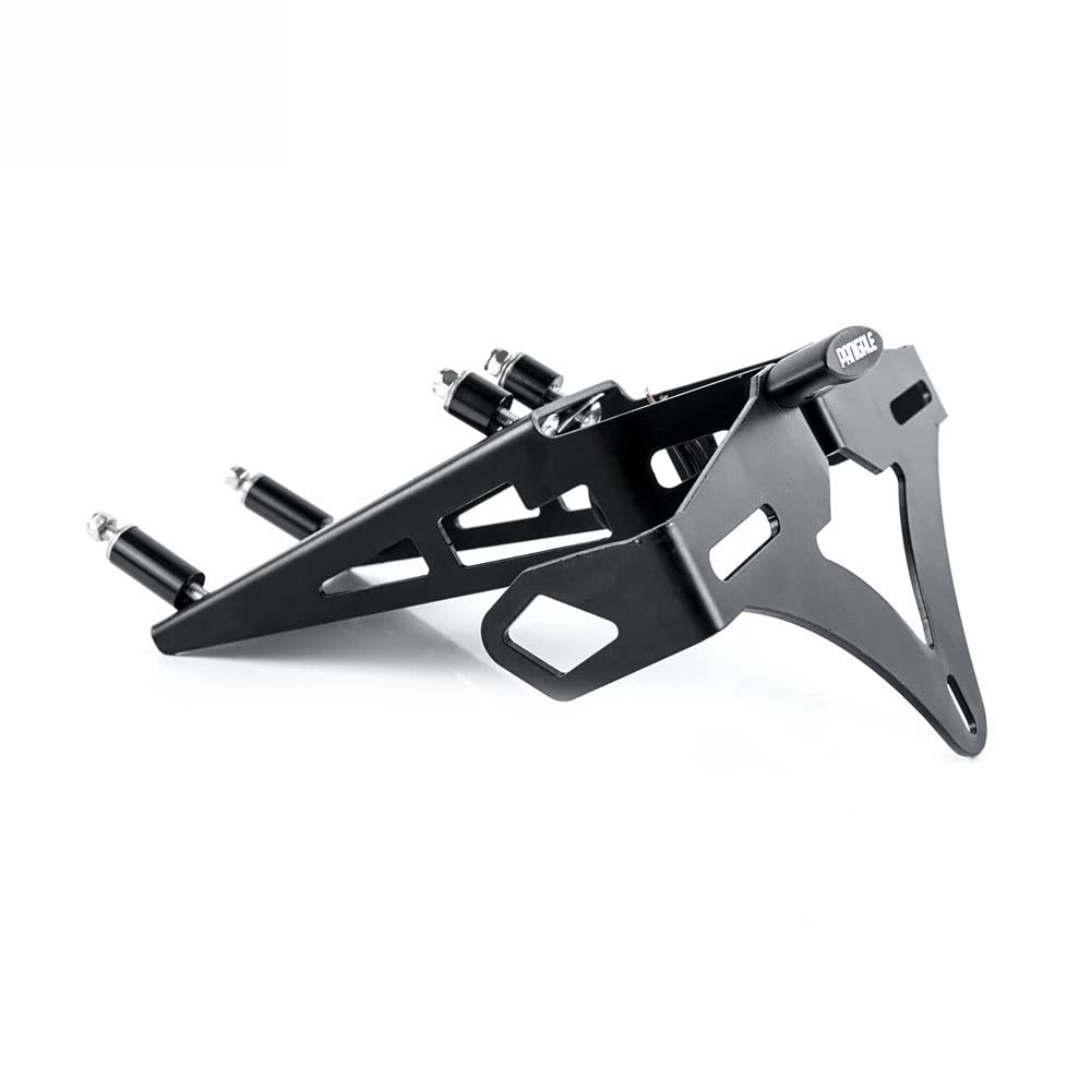 Motociclo CNC Supporto per Targa Portatarga con Luce A LED Luce per Motocicletta Porta Targa, per Ducati Panigale 899 959 1199 1199S 1299 1299S Regolabile Accessori