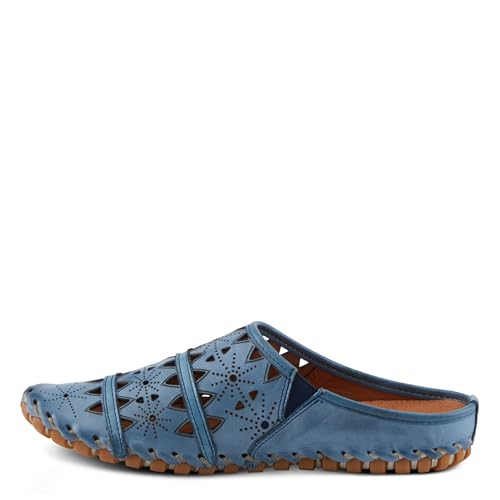 Image of Spring Step Fusalide Slip-On Shoes for Womens - Comfortable Slip-On Shoes with Rubber Outsole - Casual Leather Clogs for Women