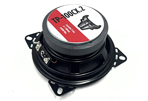Juego Altavoces coaxiales TOROPOWER TP-100CX.2 de 2 vías de 4" (10cm) para automóvil. Potencia máxima 2x90W - imagen 5