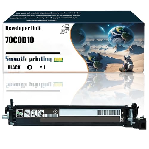 Replacement Parts Developer Unit 70C0D10 Compatible with Lexmark CS410n CS417dn CS510de CS510dte CS517de CX517de Printers, Contains Chip and Clear Printing (1 Pack Black) -  LSSF