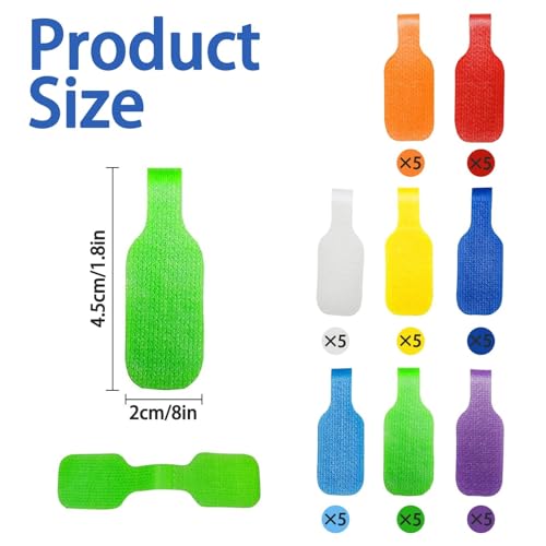 fernfern 40 Pcs Cable Labels, - Image 4