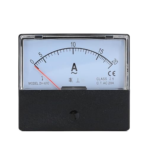 Panneau de courant analogique DH-670 CA 150A pour atelier de bricolage
