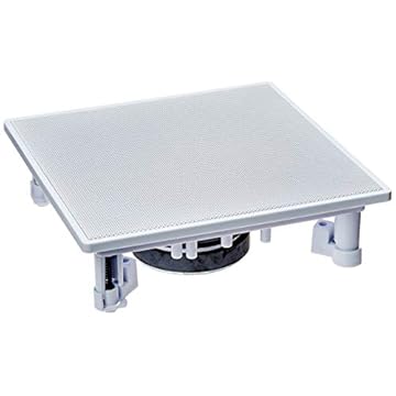 Caixa de Som Frahm Arandela 6" CX 80W Branca Quadrada, Frahm, Arandela 6" CX 31820,