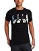 FEA Men's The Beatles Golden Slumbers T-Shirt, Black, X-Large
