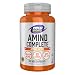 Produktbild Now Foods Amino Complete (Aminosäure-Mischung), 120 vegetarische Kapseln, mit BCAA, Laborgeprüft, Glutenfrei, Vegetarisch, Ohne Gentechnik