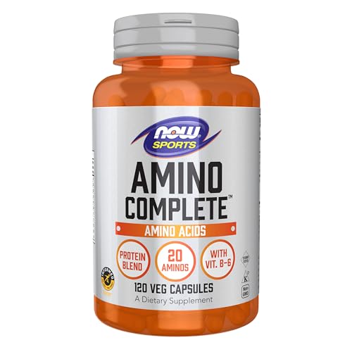 Now Foods, Amino Complete (Mezcla de Aminoácidos), 120 Cápsulas v...