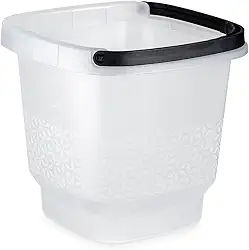 UZ Balde Slim Com Alça 12 Litros Transparente