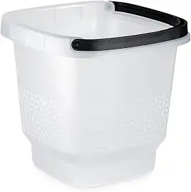 UZ Balde Slim Com Alça 12 Litros Transparente