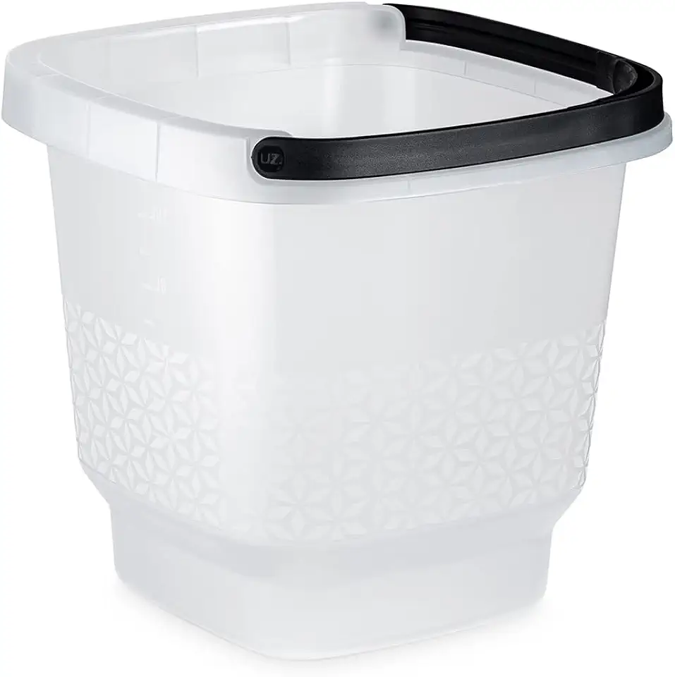 UZ Balde Slim Com Alça 12 Litros Transparente