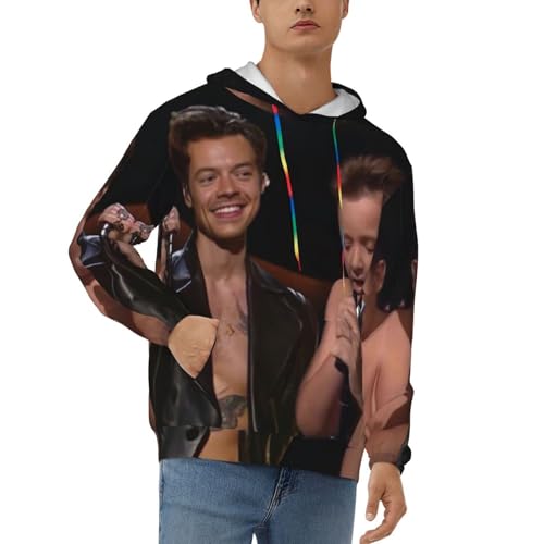 P-arty Hard Gibby Funny Men's Hoodies, Hooded Collar Drawstring Hoodies Pullover Sweatshirts Casual Long Sleeves
