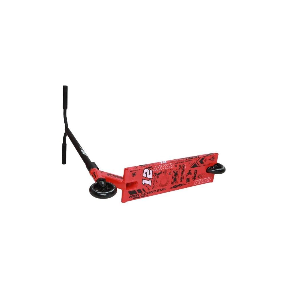NKD Trottinette Matis Neyround | Roulements ABEC-9 haute performance | Guidon 360° pour Freestyle | Alliage d'aluminium 6061 durable