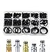 O Ring Assortment Kit, Washer Assort Rubber Gasket Seal, O Rings Replacement Effective Automotive Repair Tool for Valve Automobile Parts Industrial