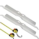 zzhanff Upgraded Toe Plates Wheel Alignment Tool, Steel Provides Accurate Wheel Alignment Measurements, Portable Tool for Car, Truck, SUV, and Vehicle, Includes 2 Measuring Tapes.