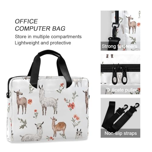 Sleeve para laptops 15.6 pulg con asa y correa miniatura 6