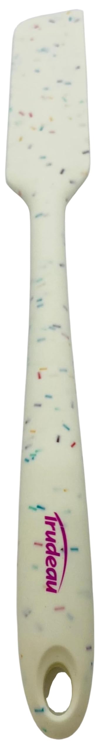 Trudeau 05118584 Confetti Pfannenwender, Silikon, 27, 9 cm, Weiß