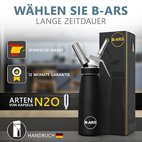 Sahnespender B-ARS Professioneller Sahnesyphon 500ml