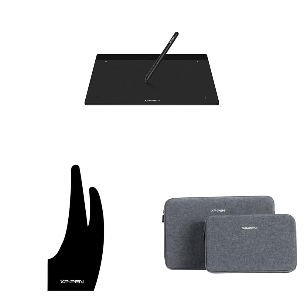 XP-Pen Deco Fun L Black Graphics Tablet 10 x 6.27 Inch Pen Tablet with 8192 Levels Pressure Sensitiv-image-18