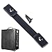 Speaker Box Handle - PU Leather Strap Grip, Metal Mounting Bracket with 2 Screws, Comfortable Carry Belt | Universal Replacement Handle for Audio Speaker, Amplifier Case, Equipment Storage Unit