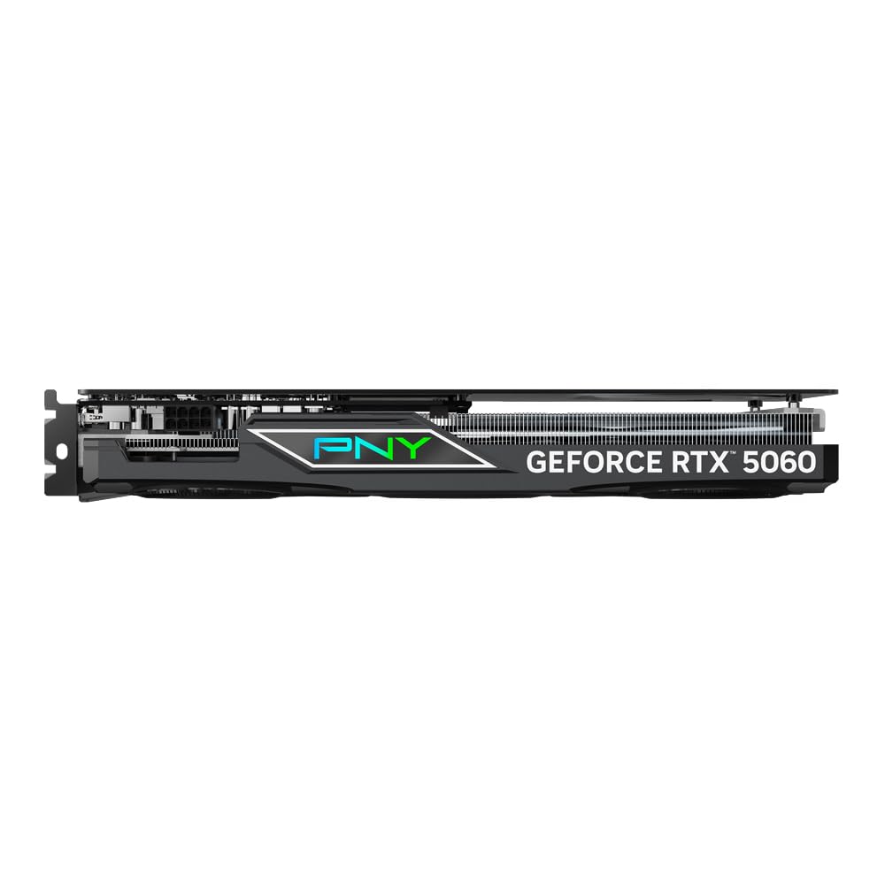 PNY Carte Graphique GEFORCE RTX™ 5060 8GB ARGB Overclocked Triple Fan DLSS 4