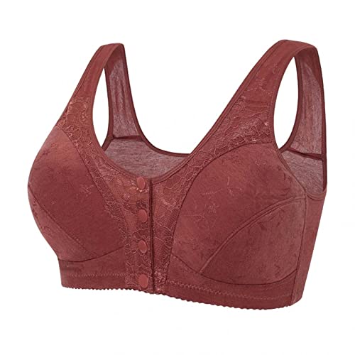 TURWXGSO Damen BH UnterwäSche Ohne BüGel UnterwäSche Spitze Crop Top...