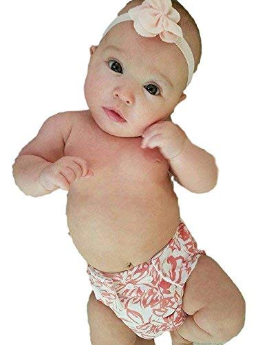 Kawaii Baby Pack of 12 Goodnight Heavy Wetter OS Cloth Baby Diapers + 24 Diaper Inserts, Reusable Overnight Nappies