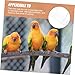 BESPORTBLE 2pcs Stand for Parakeets and Birds Rectangular Parrot Platform for Exercise and Fun Design for Cages