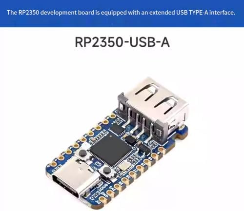 RP2350 Microcontroller Board, Dual Architecture Development Board, Compatible with Raspberry Pi RP2350A, Embedded Workspace Single Board for Learning - 4