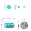 Holographic Chunky Glitter, Set of 12, Licool Craft Glitter for Resin Art Crafts, Cosmetic Glitter for Nail Body Face Eye, Epoxy Resin Sequin Flake Sparkle for Slime Tumbler Jewelry Making #3