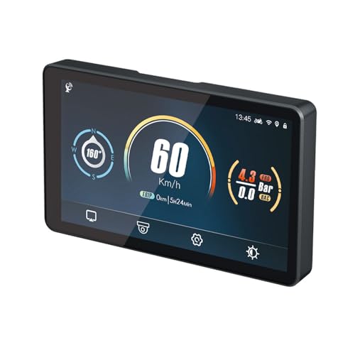 6 Inch Motorcycle GPS for BMW RS1250 1250GS R20 R1300GS Motorbike Navigation Carplay Android Auto Tire Pressure Monitoring Alarm 2025