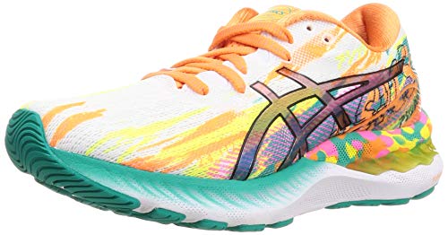 Asics Gel-Nimbus 23, Road Running Shoe Mujer, Rose Puissant Jaune, 40 EU