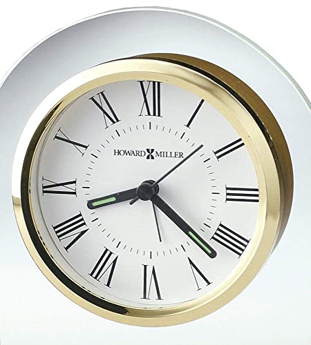 Howard Miller Derrick Tischuhr 645-602 - Moderne Glasbogen Home Decor mit Quarz-Alarmwerk – Bild 3